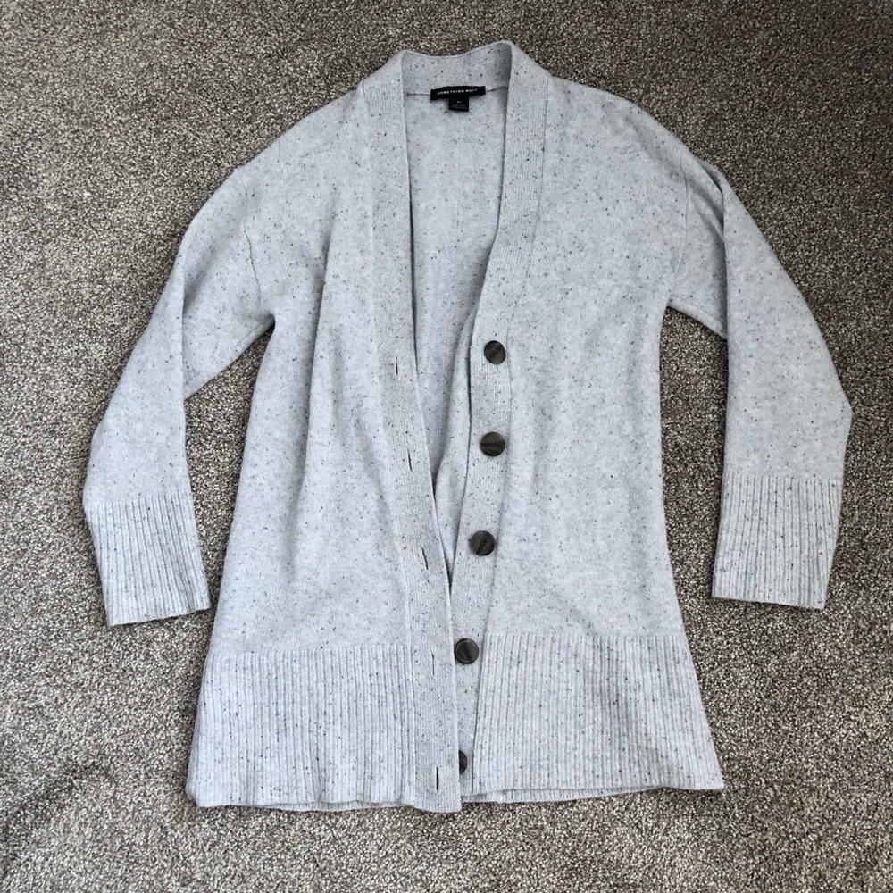 Something Navy cardigan